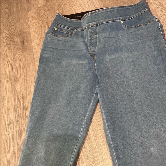 L14/16 Luxe Denim Stretch Jegging Blue Jeans - Picture 2 of 10
